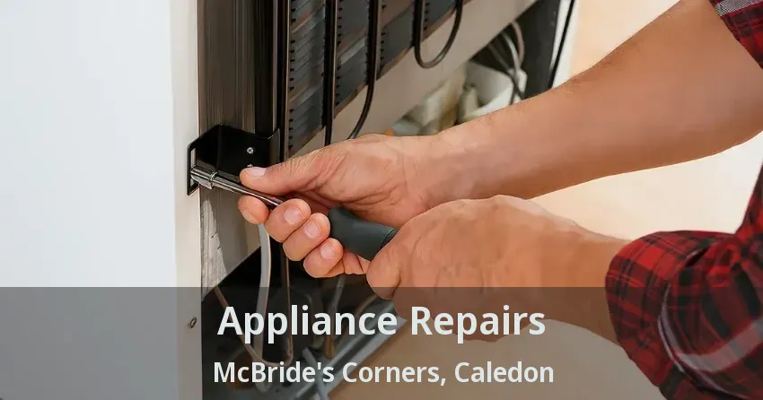 Appliance Repairs McBride's Corners, Caledon - ON
