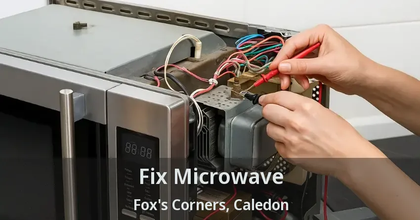 Fix Microwave Fox's Corners, Caledon - ON