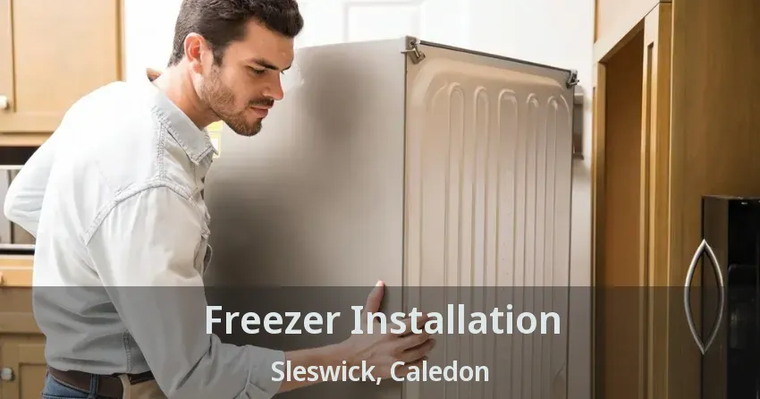 Freezer Installation Sleswick, Caledon - ON