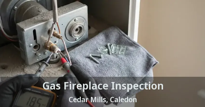 Gas Fireplace Inspection Cedar Mills, Caledon - ON