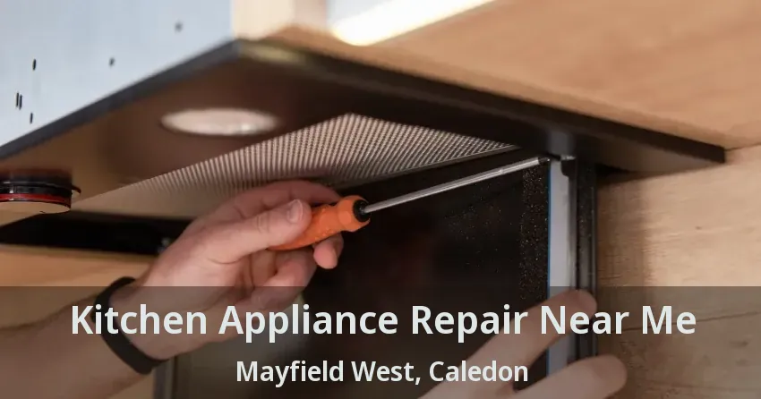 Kitchen Appliance Repair Near Me Mayfield West, Caledon - ON