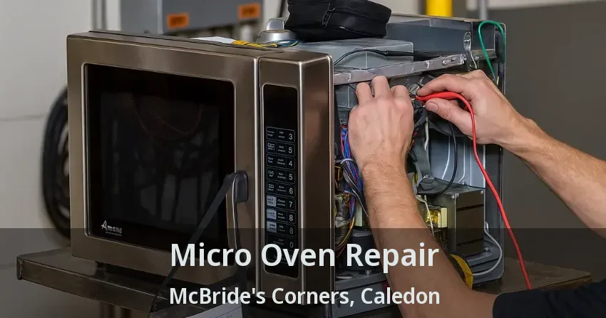 Micro Oven Repair McBride's Corners, Caledon - ON