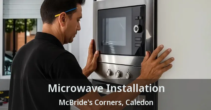Microwave Installation McBride's Corners, Caledon - ON