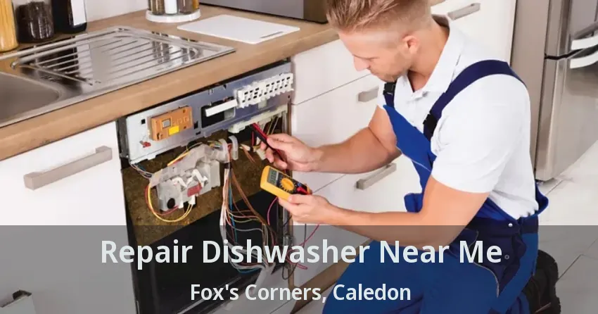 Repair Dishwasher Near Me Fox's Corners, Caledon - ON